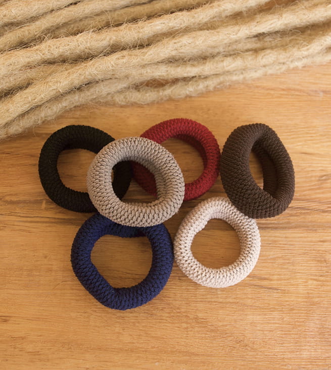Stretch Hair Ties x 6