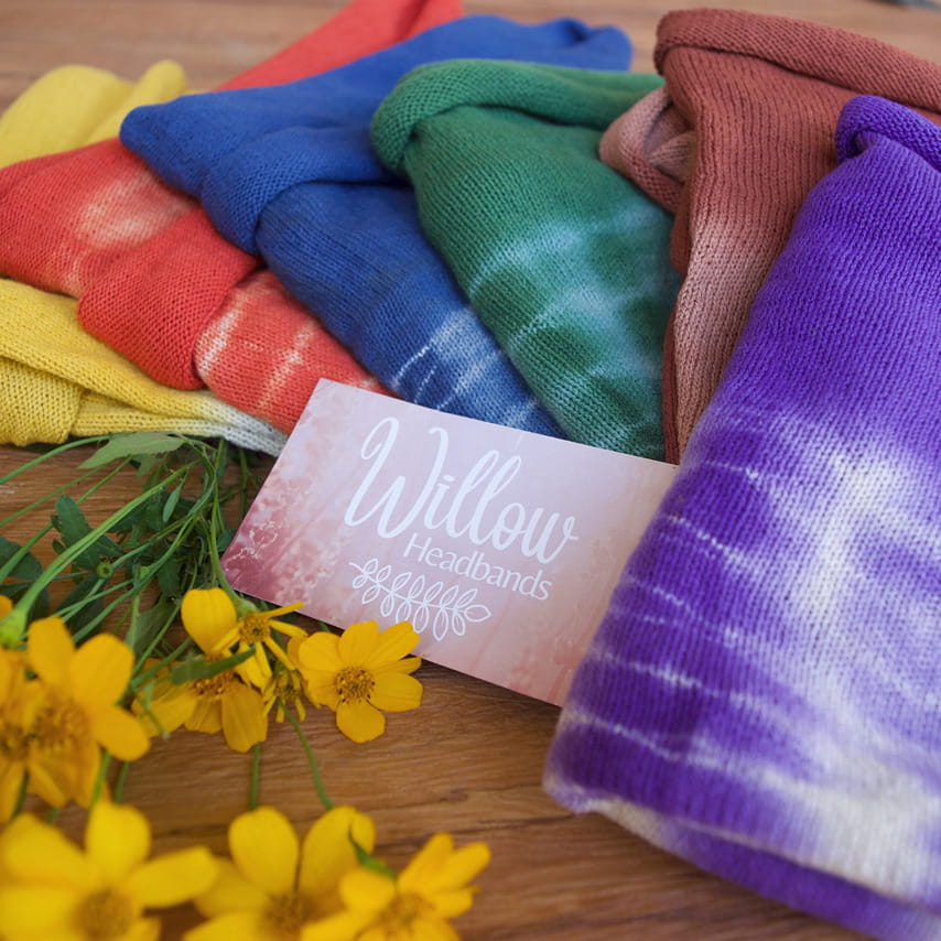 Tie Dye Full Coverage Double Head Wraps