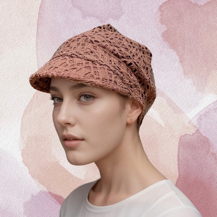 Crocheted Caps Full Coverage Crocheted Cap – Willow Headbands